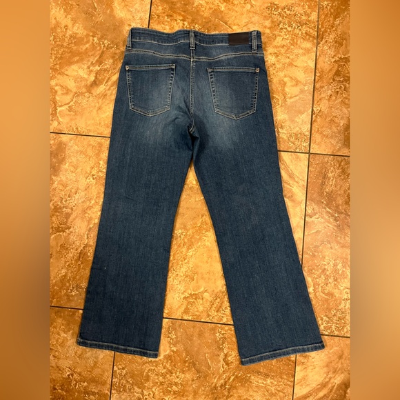 CAMBIO Premium Dark Wash Straight Leg Jeans - Size Medium - Picture 6 of 10